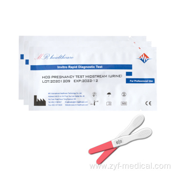 Wholesale price HCG Pregnancy Midstream Individual donor kit